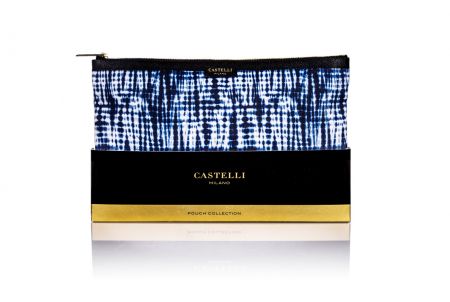 Large Castelli Pouch Shibori