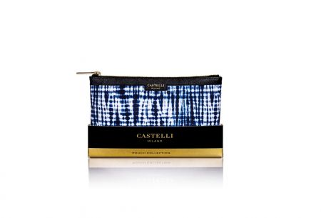 Small Castelli Pouch Shibori