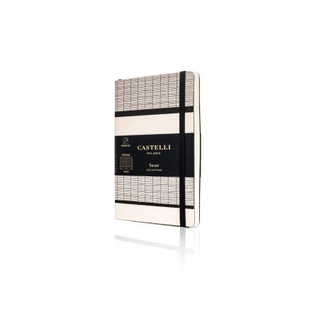 Tatami Pocket Ruled Notebook - White Milk