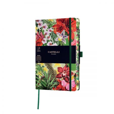 Eden Medium Ruled Notebook - Leopard 