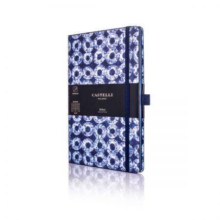 Shibori Medium Ruled Notebook - Rings