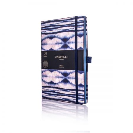Shibori Medium Ruled Notebook - Mist