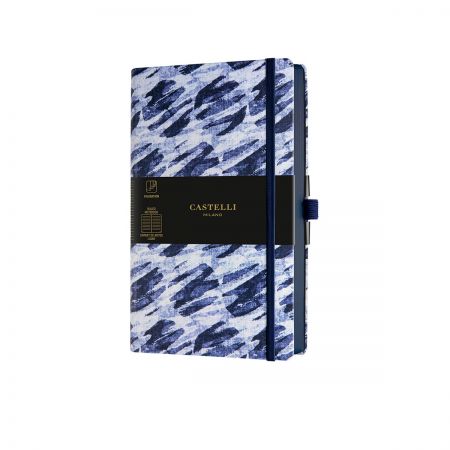 Shibori Medium Ruled Notebook - Bubbles