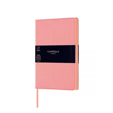 Harris Medium Ruled Notebook - Petal Rose 