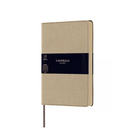  Harris Medium Notebook - Desert Sand