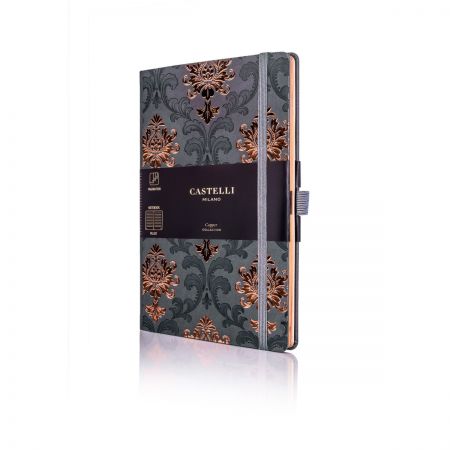Baroque Copper Medium Ruled Notebook 