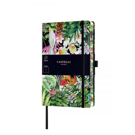 Eden Medium Plain Notebook - Zebras