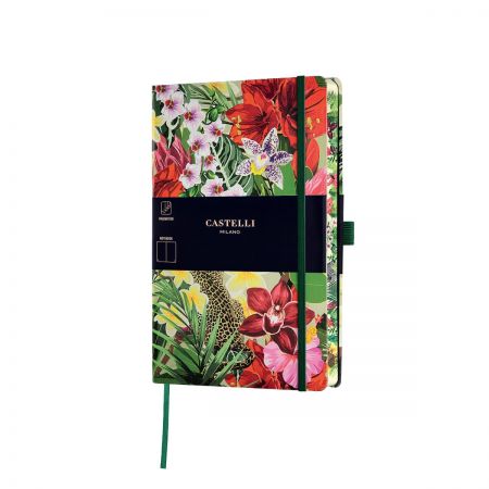 Eden Medium Plain Notebook - Leopard 