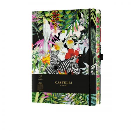 Eden Large Ruled Notebook - Zebras