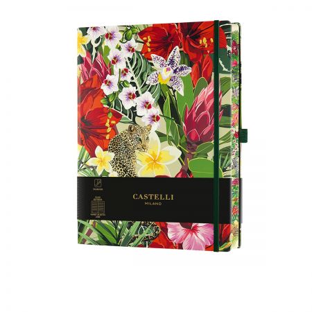 Eden Large Ruled Notebook - Leopard